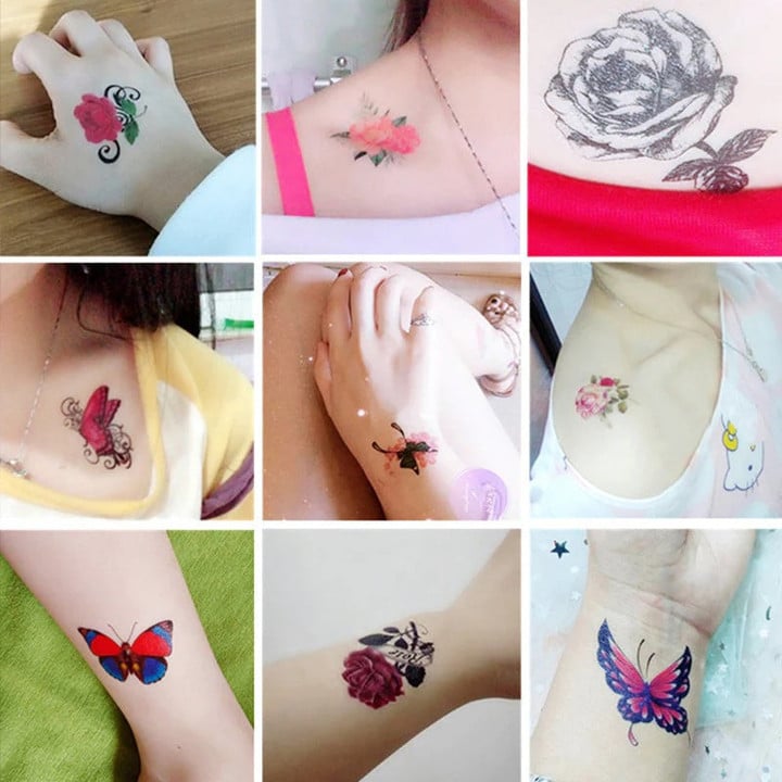 Pegatinas de tatuaje realistas 3D