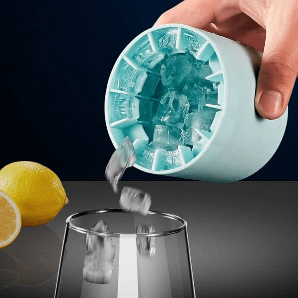 Taza para hacer cubitos de hielo de silicona