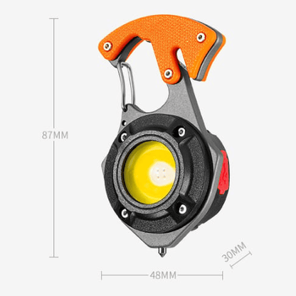 Linterna llavero multifunción