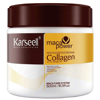 Karseell Tratamiento Capilar Intensivo con Colágeno, Maca y Aceites Naturales