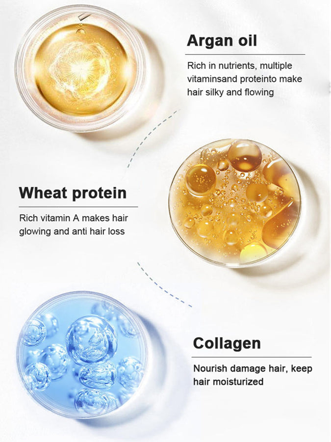 Karseell Tratamiento Capilar Intensivo con Colágeno, Maca y Aceites Naturales