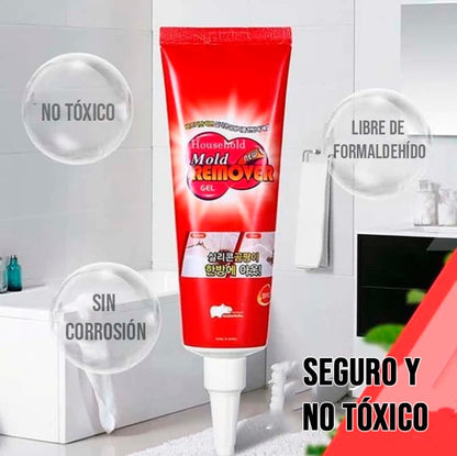 Gel removedor de moho para el hogar