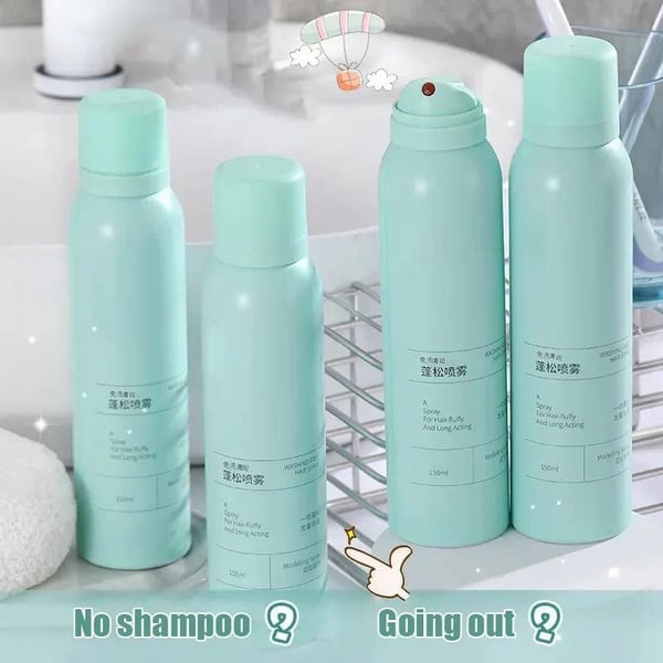 Spray refrescante de larga duración para cabello de volumen rápido