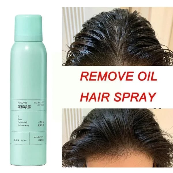 Spray refrescante de larga duración para cabello de volumen rápido