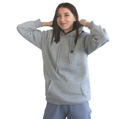 Sudadera con Capucha Calefactable